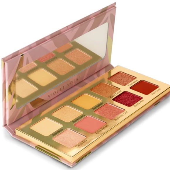 Violet Voss Cosmetics SunKissed Summer Pigment Eyeshadow Palette NIB - Picture 3 of 10